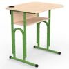 Парта 05 4-6 р. гр. з вирізом під учня та стаканом, 600x500, кольорове ДСП 