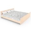 Корпус двуспальной кровати ЛО-1/2000х1800 Бук/Дуб молочный 