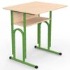 Парта 05 4-6 р. гр. з прямою стільницею, 600x500, кольорове ДСП 