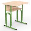 Парта 05 4-6 р. гр. з вирізом під учня, 600x500, кольорове ДСП 