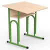 Парта 05 з нахилом 4-6 р. гр. з прямою стільницею, 600x500, кольорове ДСП 