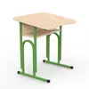 Парта 05 з нахилом 4-6 р. гр. з вирізом під учня, 600x500, кольорове ДСП 