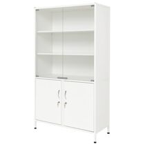 Шафа медична двостулкова зі скляними дверцятами Sml 226 