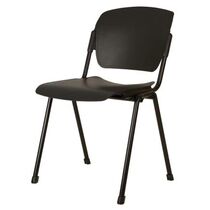 Стілець офісний ERA plast black 