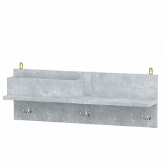 Вешалка настенная В-6, Цвет: Ателье светлый 