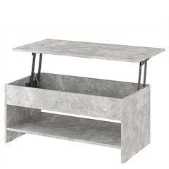 Стол журнальный-трансформер, Цвет столешницы: Ателье светлый 