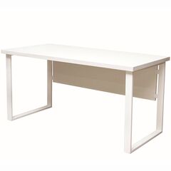 Стіл письмовий на металокаркасі ISMED, Колір стільниці: Білий, Ширина, см: 150, Глибина, см: 60 