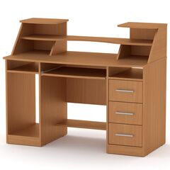 Стіл комп'ютерний Комфорт-5, Колір стільниці: Бук 