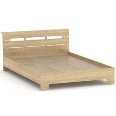 Ліжко полуторне Стиль-140, Колір каркасу (прихована хар. для варіацій): Дуб сонома 