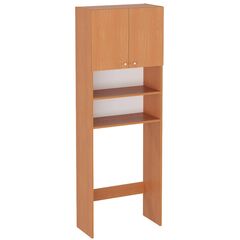 Шафа-пенал у ванну кімнату, Колір каркасу: Бук 