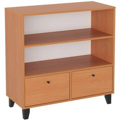 Книжкова шафа - 25, Колір каркасу: Бук 