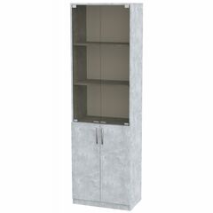 Шафа-пенал для книг - 6, Колір каркасу: Ательє світлий 