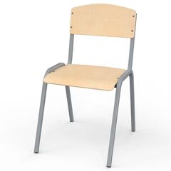 Стілець аудиторний Аліса уно/6/ГК, Колір каркасу: Сірий 