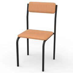 Стілець аудиторний Кадет 5/М, Колір оббивки: Шкірзам S - бежевий 