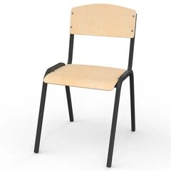 Стул аудиторный Алиса уно/6/ГК, Цвет каркаса: Черный 