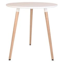 Стол обеденный деревянный MODERN WOOD H19 D70/80, Ширина, см: 70, Глубина, см: 70 