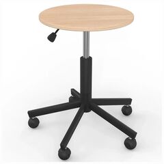 Табурет лабораторний обертовий ТВ-1К/Ф, Колір каркасу: Чорний 