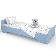 Ліжко дитяче дерев'яне КДО-005 1932x838x500 Різнокольоровий каркас 