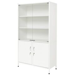 Шафа медична двостулкова зі скляними дверцятами Sml 226 