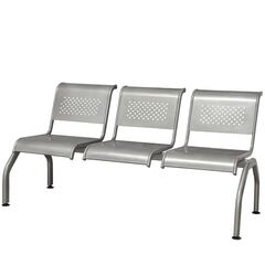 Стільці секційні 3-місні «РИМ 300» з перфорацією 