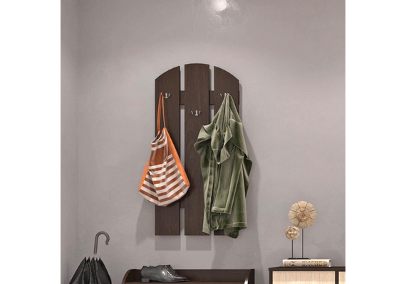 Вішалка настінна В-1, Колір: Дуб Крафт золотий - фото 2