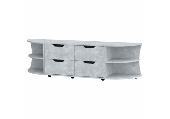 Тумба под телевизор Одесса, Цвет: Ателье светлый 