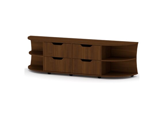 Тумба под телевизор Одесса, Цвет: Орех 