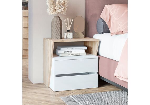 Тумба приліжкова ПКТ-13, Колір: Дуб сонома комбі - фото 4