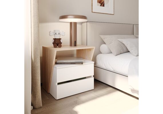 Тумба приліжкова ПКТ-13, Колір: Дуб сонома комбі - фото 3