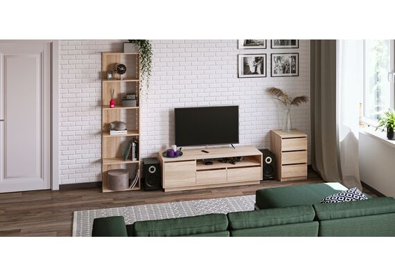 Тумба під телевізор Кельн, Колір: Ательє світлий - фото 2