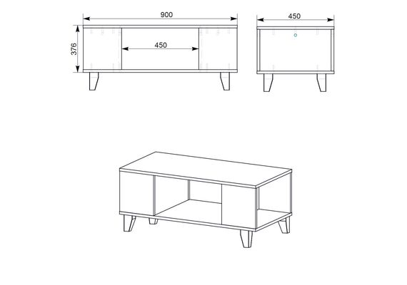 Тумба під телевізор Ріо, Колір: Вільха - фото 3