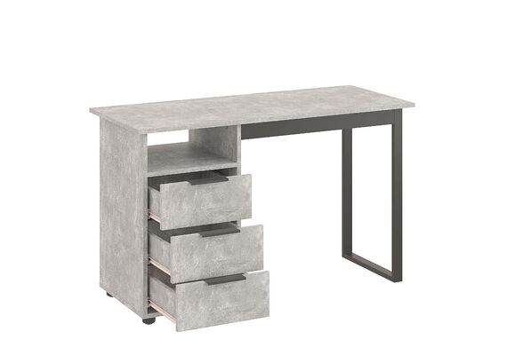 Стіл письмовий Лофт - 8, Колір стільниці: Ательє світлий - фото 2