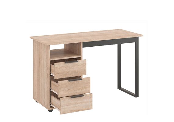 Стол письменный Лофт - 8, Цвет столешницы: Дуб сонома - фото 2