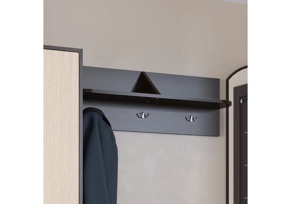 Вешалка настенная В-3, Цвет: Орех - фото 2