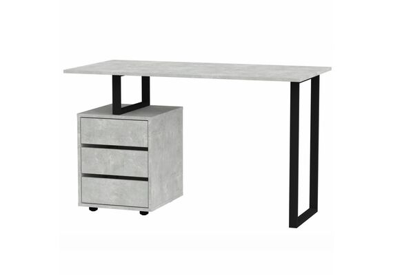 Стіл письмовий Лофт - 2, Колір стільниці: Ательє світлий 