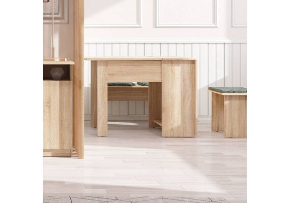 Стіл-книжка - 1, Колір стільниці: Яблуня - фото 2