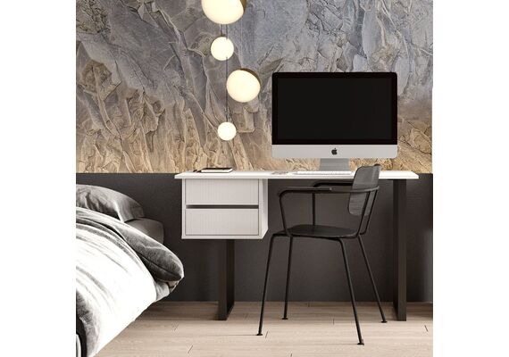 Стіл письмовий Лофт - 3, Колір стільниці: Німфея Альба - фото 2