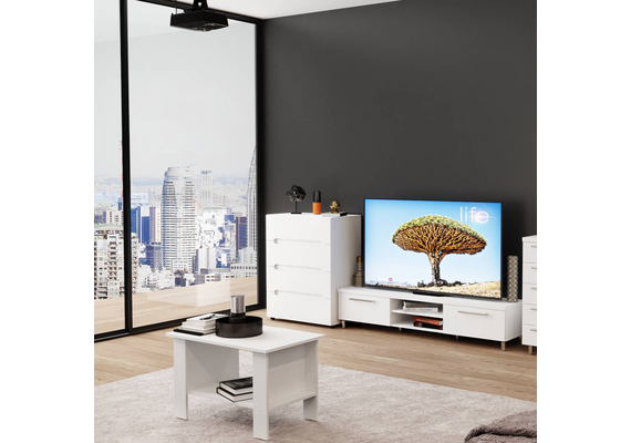 Стіл журнальний Мадрид-3, Колір стільниці: Дуб сонома - фото 3