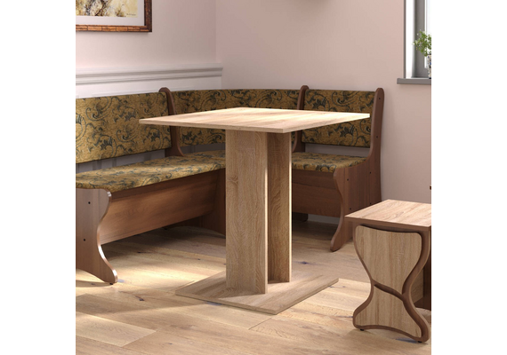 Стіл кухонний КС-7, Колір стільниці: Дуб Крафт золотий - фото 2