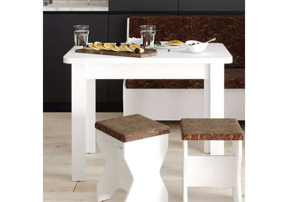 Стіл кухонний КС-6, Колір стільниці: Ательє світлий - фото 2