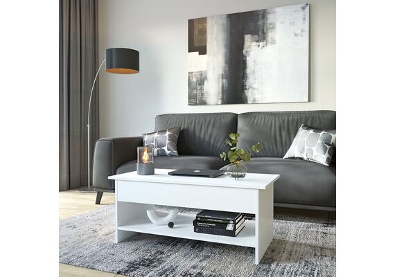 Стол журнальный-трансформер, Цвет столешницы: Нимфея Альба - фото 3