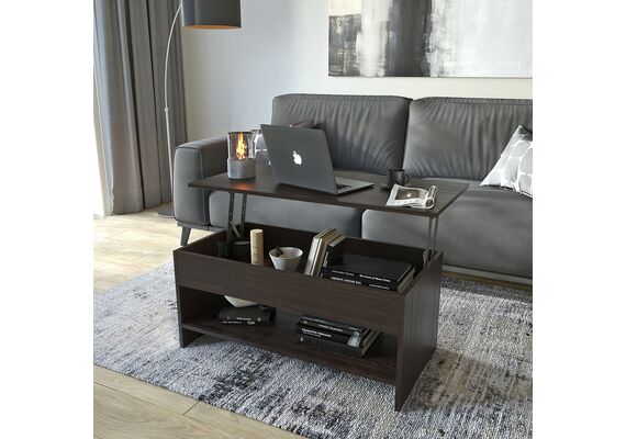 Стол журнальный-трансформер, Цвет столешницы: Венге - фото 4