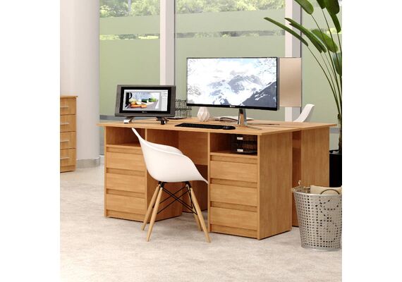 Стіл письмовий Декан-3, Колір стільниці: Дуб сонома - фото 2