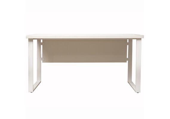 Стол письменный на металлокаркасе ISMED, Цвет столешницы: Белый, Ширина, см: 120, Глубина, см: 75 - фото 2