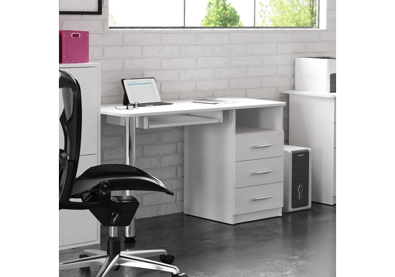 Стіл комп'ютерний СКМ-9, Колір стільниці: Дуб Крафт золотий - фото 2