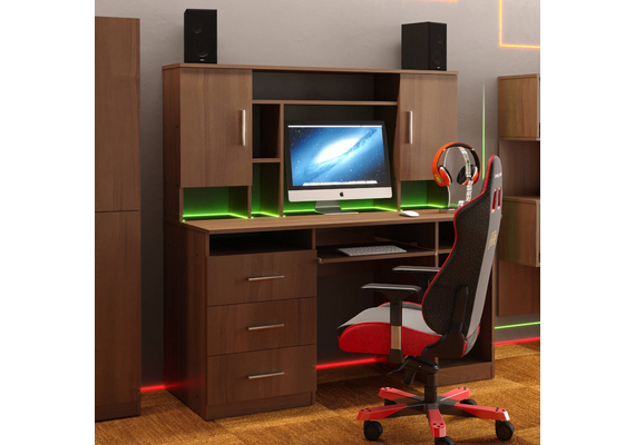 Стіл комп'ютерний Менеджер, Колір стільниці: Венге - фото 2