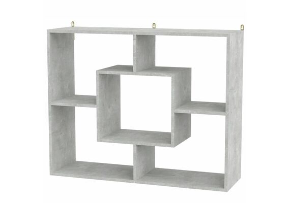 Полка навесная П-7, Цвет: Ателье светлый 