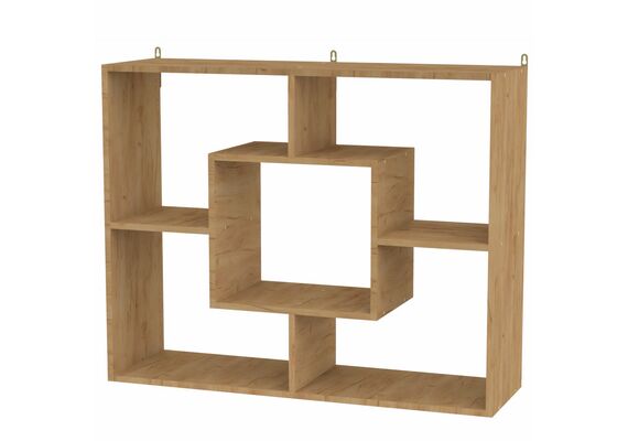 Полиця навісна П-7, Колір: Дуб Крафт золотий 