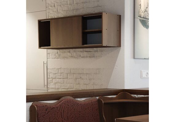 Полиця навісна П-4, Колір: Яблуня - фото 2