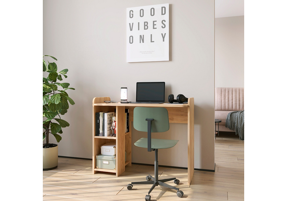 Стол письменный Юниор-3, Цвет столешницы: Дуб сонома комби - фото 2